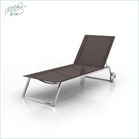 High quality Stainless Steel Beach and resort Lounge Chaise