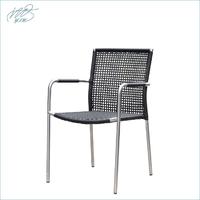 Best-sale Stainless Steel PE Rattan Garden Chair