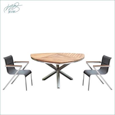 Unique Modern Design for Europe style Stainless Steel Garden Table